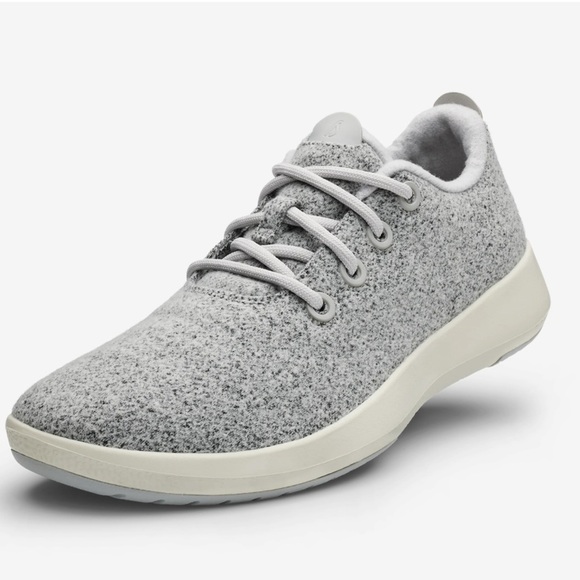 Allbirds Women's Wool Runner Mizzles Sneakers Light Grey - Picture 1 of 10